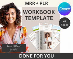 Canva Workbook Creator Kit with MRR & PLR