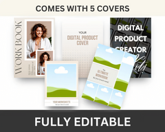Canva Workbook Creator Kit with MRR & PLR