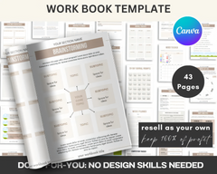 Canva Workbook Creator Kit with MRR & PLR