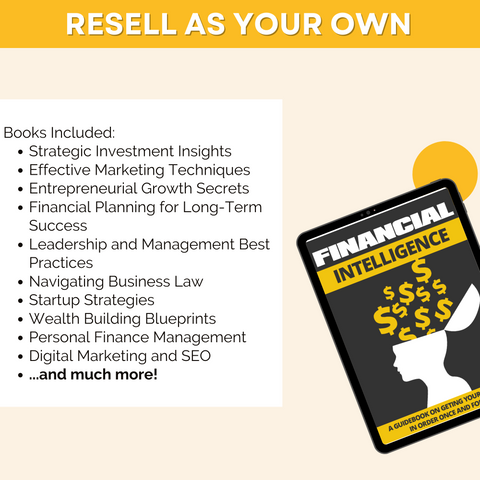 Business & Money Essentials 534 eBook Collection with PLR & MRR