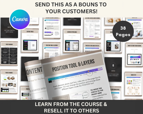 Canva Learn & Earn Crash Course | MRR+PLR