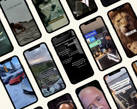Faceless Motivational Reels Bundle with Resell Rights