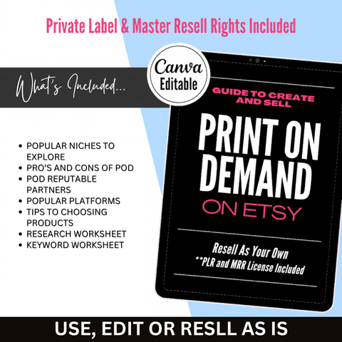 Etsy Starter Success Bundle with Resell Rights