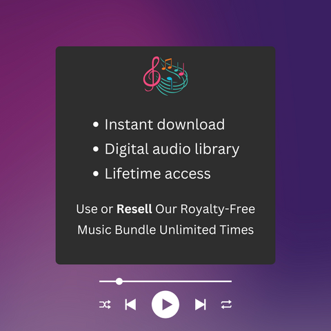 2000+ Royalty-Free Sound & Music Bundle with Resell Rights