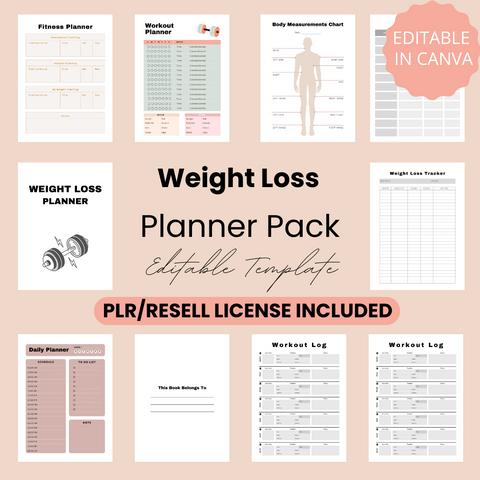 12000+ Pages Canva Planner Templates with MRR & PLR