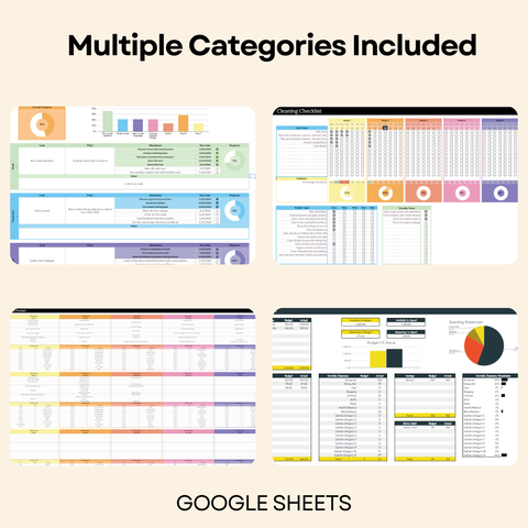 Ultimate Sheets Toolkit: 400 PLR Spreadsheets Bundle with Resell Rights