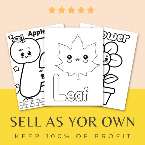 Alphabet Artistry Collection: 108 Pages of Alphabet Colouring Books