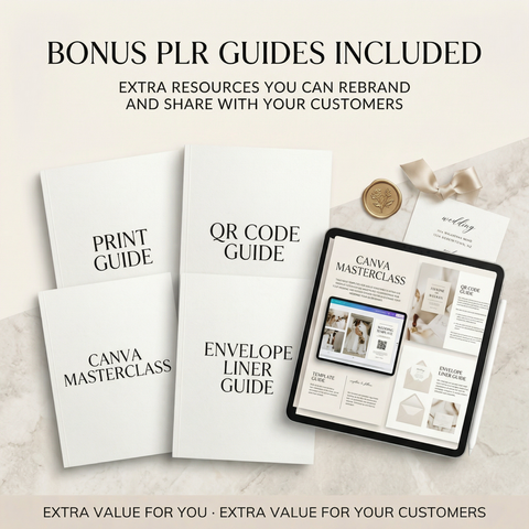 Done-For-You Canva Wedding Template Bundle With Resell Rights