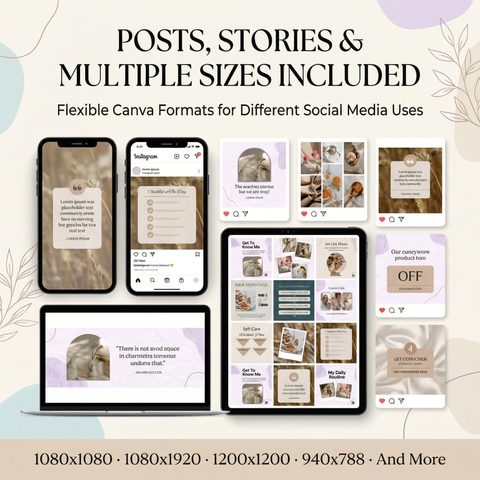 2250+ Canva Instagram Templates for 20+ Niches With Resell Rights